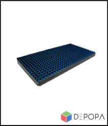  - MAVİ P10 KAYAN YAZI MODÜL PANEL